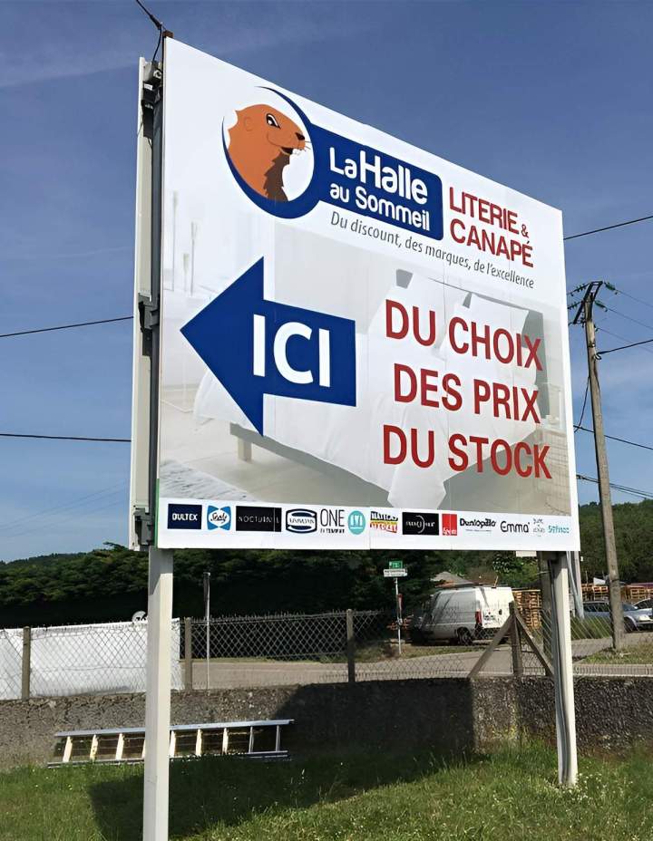 Signalétique sur mesure Salaise-Sur-Sanne